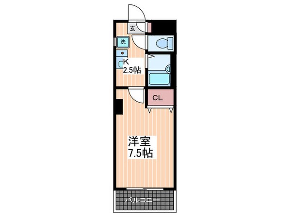 第２坂本五日市ビルの物件間取画像